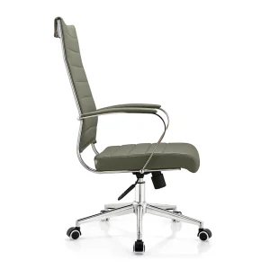 Senlan Office Chair A801 Hot Selling Executive High Back PU Leather Office Chair Luxury Contemporary White Ergonomic Lift Boss Chair Luxury