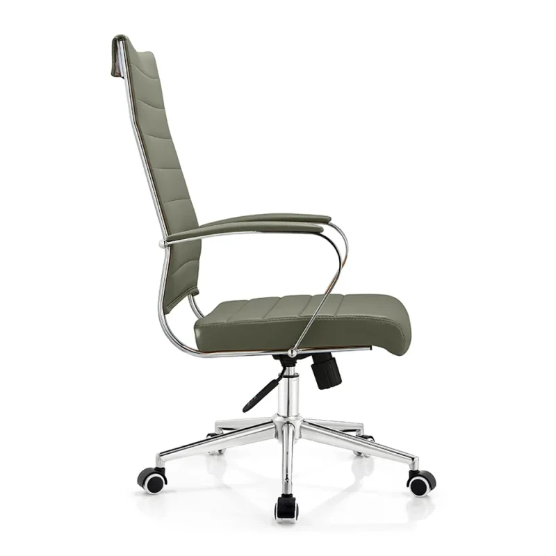 Senlan Office Chair A801 Hot Selling Executive High Back PU Leather Office Chair Luxury Contemporary White Ergonomic Lift Boss Chair Luxury
