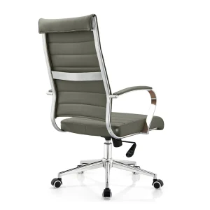 Senlan Office Chair A801 Hot Selling Executive High Back PU Leather Office Chair Luxury Contemporary White Ergonomic Lift Boss Chair Luxury