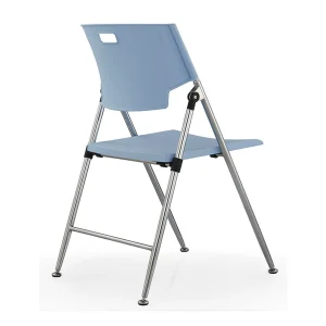 Senlan Office Chair 1116 Sky Blue Simple Foldable Chair Backrest Household Plastic Dining Adult Portable Computer Office Training Chair No reviews yet