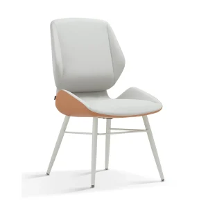 Senlan Office Chair YTA-006E Hot Selling White Fabric Dining Chair Foshan Furniture Supplier Dinning Chairs Luxury Upholstery Silla