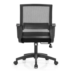 Senlan Office Chair PW-502 Luxury Computer Black Swivel Executive Boss Ergonomic Mesh Office Chair