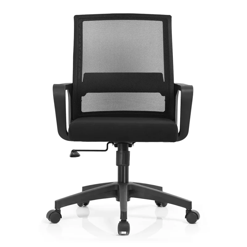 Senlan Office Chair PW-502 Luxury Computer Black Swivel Executive Boss Ergonomic Mesh Office Chair