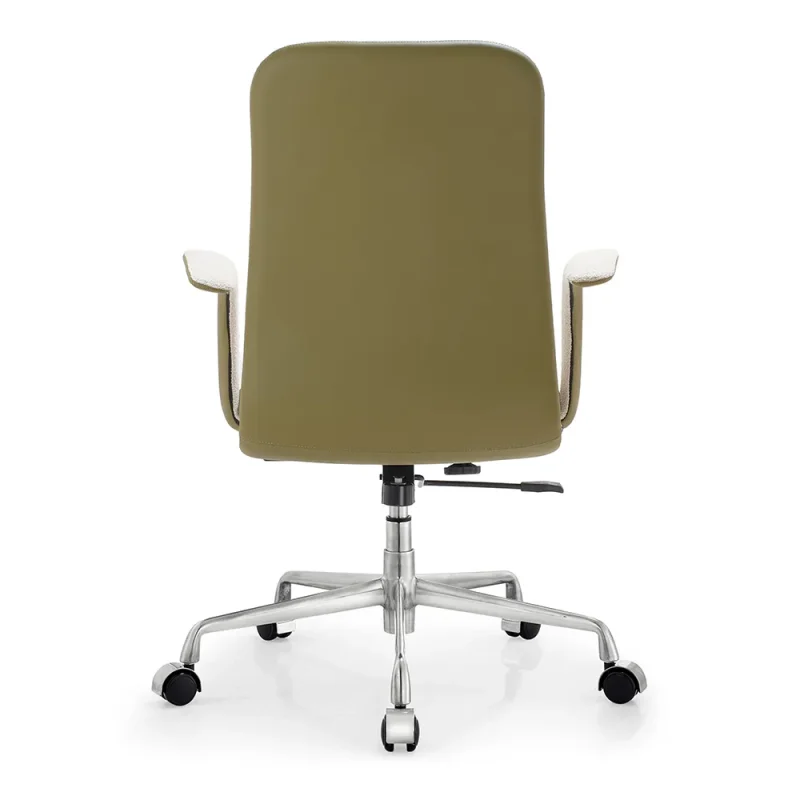 Senlan Office Chair YTA-009B Swivel boss Luxury Leather Ergonomic Executive Office Chair Comfortable Adjustable Cheap Manager Office Furniture Modern Chair