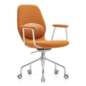 Senlan Office Chair YTA-003B Office Chair Manager Brown Leather Conference Popular Leather Ergonomic Pu Leather Executive Office Chair