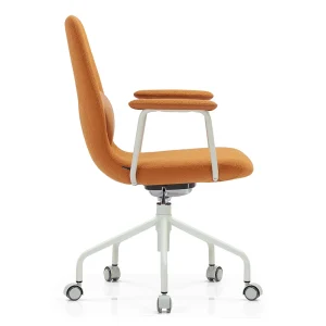 Senlan Office Chair YTA-003B Office Chair Manager Brown Leather Conference Popular Leather Ergonomic Pu Leather Executive Office Chair