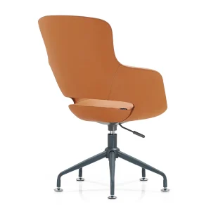 Senlan Office Chair YTA-0011B Design Comfortable Hotel Office Cafe Shop Restaurant Hotel Velvet Fabric Leather Cushion Upholstery Canteen Cafe Lounge Chair