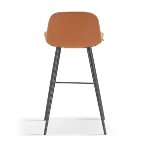 Senlan Office Chair YTA-001D 2026 Factory New Design Modern Steel Dining bar Chair Luxury Contemporary Fabric Leather Metal Material Restaurants