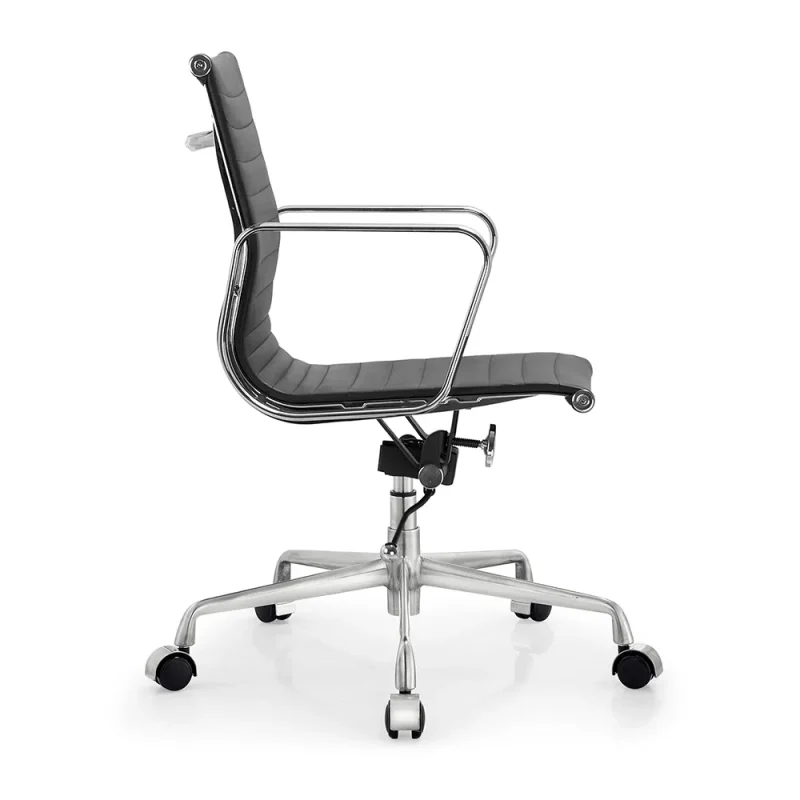 Senlan Office Chair C811 High Quality Black Executive Faux Leather Office Swivel Chair Modern for Conference Meeting Room Commercial Furniture