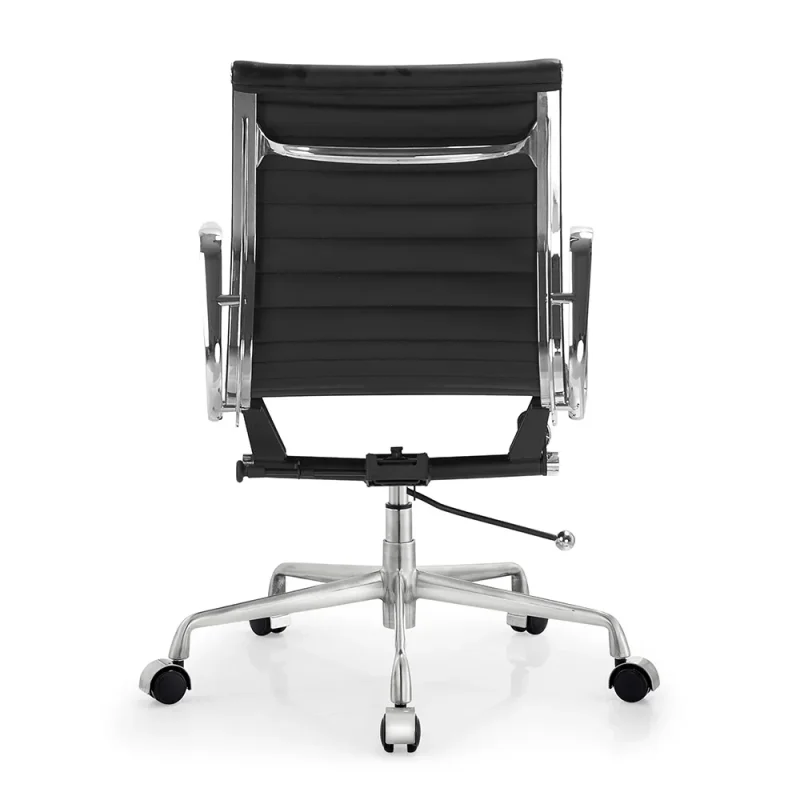 Senlan Office Chair C811 High Quality Black Executive Faux Leather Office Swivel Chair Modern for Conference Meeting Room Commercial Furniture