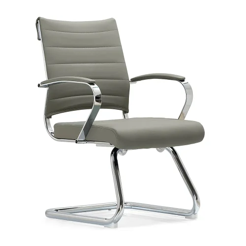 Senlan Office Chair A802A Foshan Manufacturer Wholesale Modern Ergonomic Office Chair PU Leather Conference Chairs for Visitor Computer Furniture