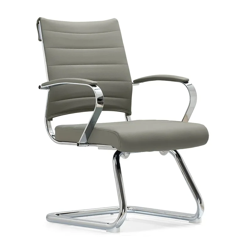 Senlan Office Chair A802A Foshan Manufacturer Wholesale Modern Ergonomic Office Chair PU Leather Conference Chairs for Visitor Computer Furniture