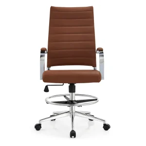 Senlan Office Chair A801Q Wholesale Customizable Modern Style Brown Leather Executive Office Chairs Swivel Mesh and Lift Chair Features