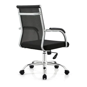 Senlan Office Chair W641-2A Fancy Design Black Cheap Boss Executive Computer Swivel Fabric Ergonomic Office Chair