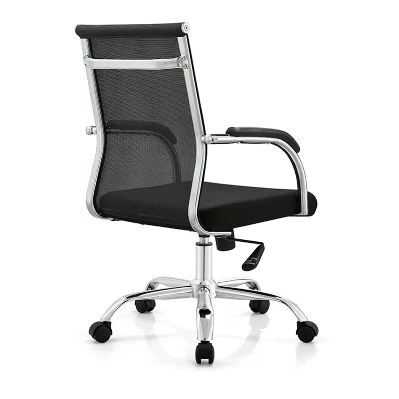 Senlan Office Chair W641-2A Fancy Design Black Cheap Boss Executive Computer Swivel Fabric Ergonomic Office Chair