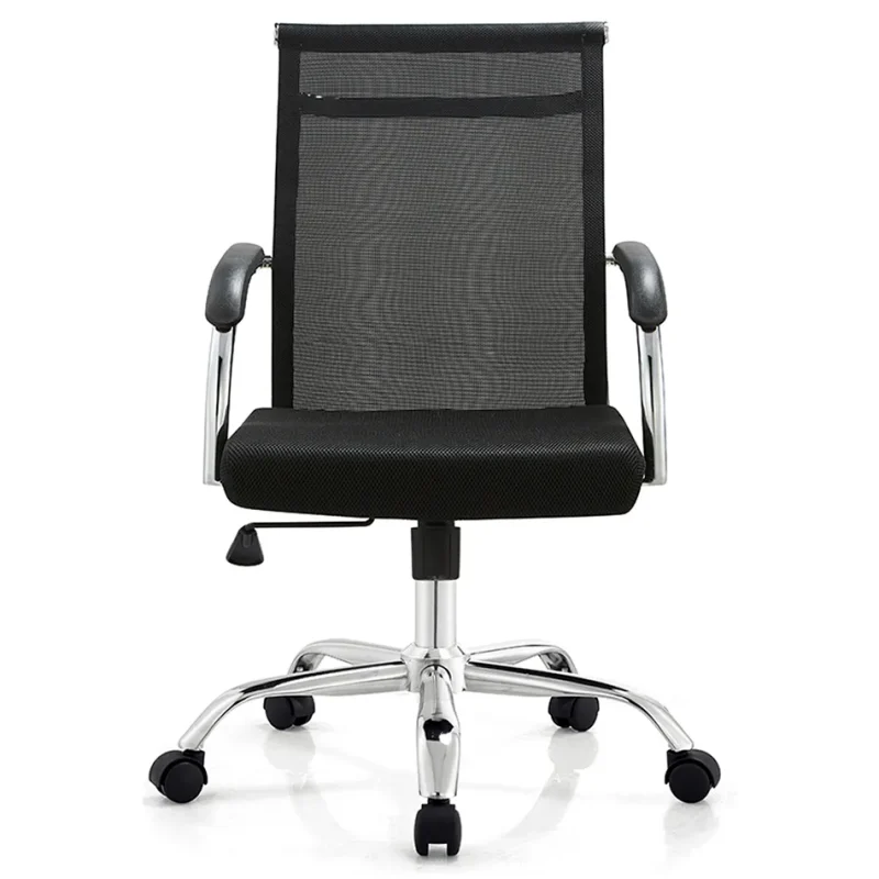 Senlan Office Chair W641-2A Fancy Design Black Cheap Boss Executive Computer Swivel Fabric Ergonomic Office Chair