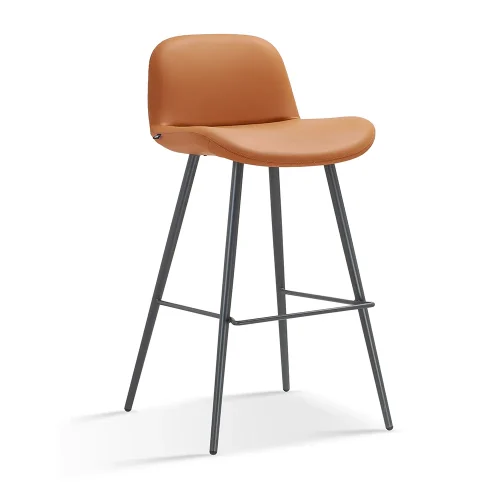 Senlan Office Chair YTA-001D 2026 Factory New Design Modern Steel Dining bar Chair Luxury Contemporary Fabric Leather Metal Material Restaurants