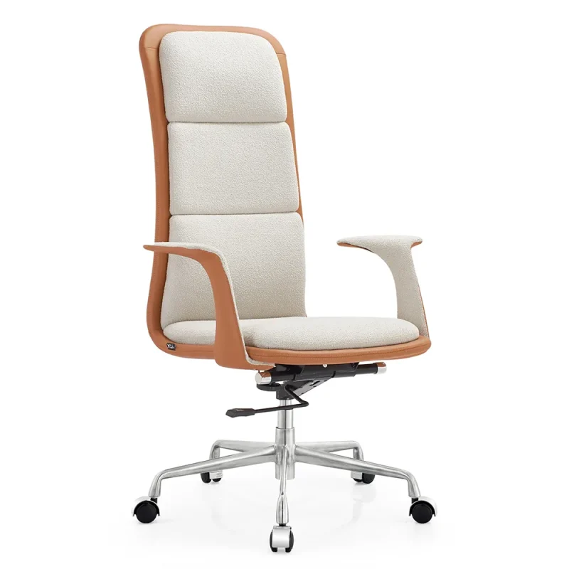 Senlan Office Chair YTA-009A Swivel boss Luxury Leather Ergonomic Executive Office Chair Comfortable Adjustable Cheap Manager Office Furniture Modern Chair