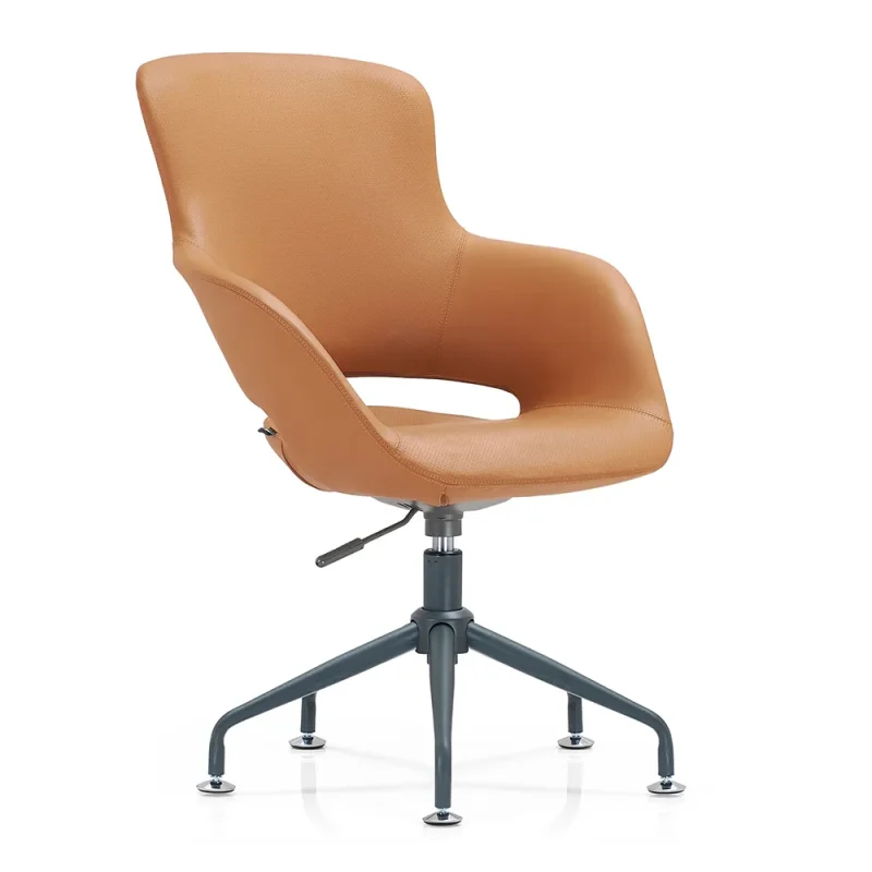 Senlan Office Chair YTA-0011B Design Comfortable Hotel Office Cafe Shop Restaurant Hotel Velvet Fabric Leather Cushion Upholstery Canteen Cafe Lounge Chair